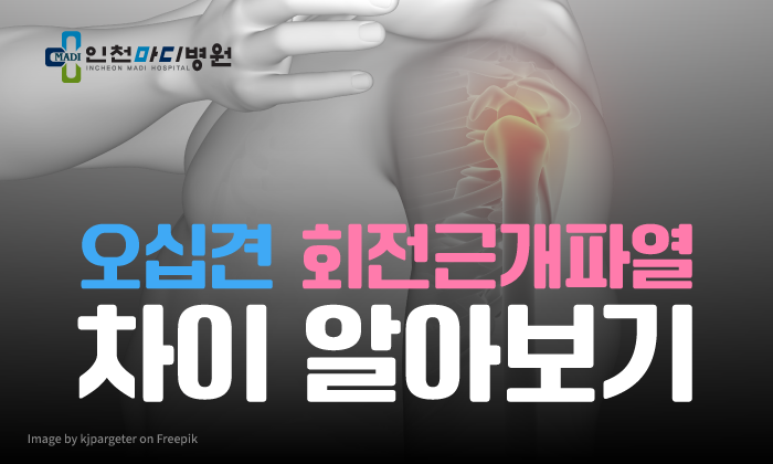 어깨 통증 오십견과 회전근개파열 차이점 알아보기